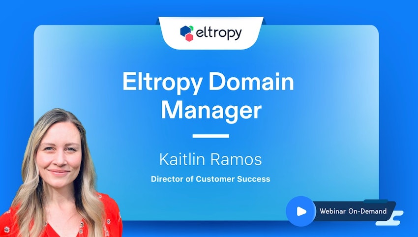 Eltropy Domain Manager