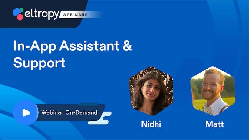 In-App Assistant and support